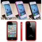 Apple RED / PINK / WHITE / BLACK Bumper for iPhone 4S/4