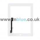 iPad 3rd and 4th Gen iPad LCD Digitizer Touch Screen with Glass White