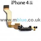 iPhone 4S 4GS Dock Connector Charging Port Black