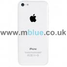 iPhone 5C White Silver Back Cover