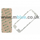 iPhone 5S LCD Frame and Adhesive in White